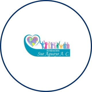 Logo Fundación Sue Aguayo A.C.